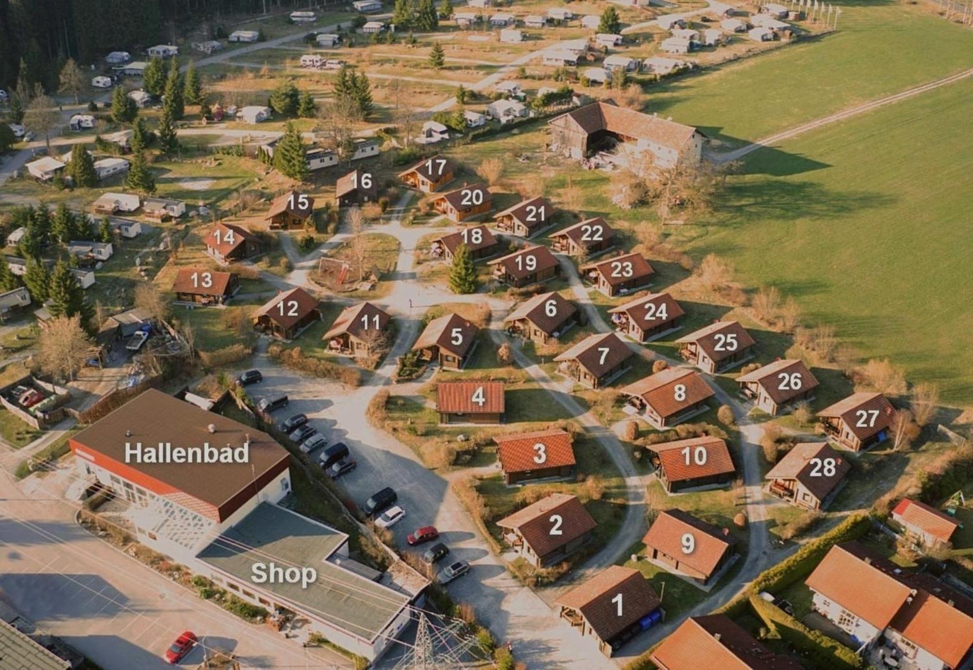 Ferienhaus Nr 6, Typ A, Feriendorf Jaegerpark, Bayerischer Wald Viechtach Eksteriør bilde